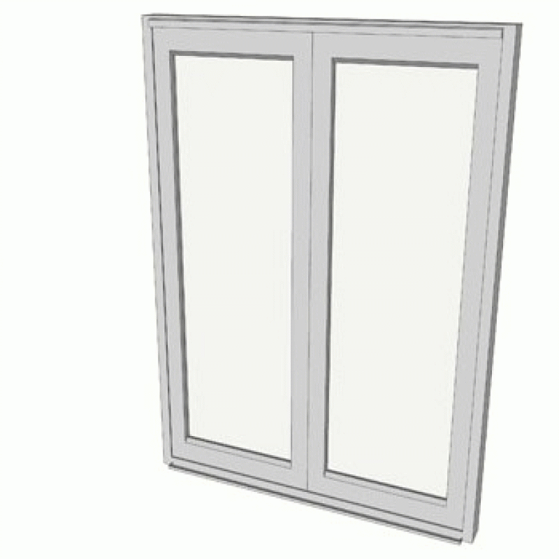 2100 x 1648 2 Panel bifold door
