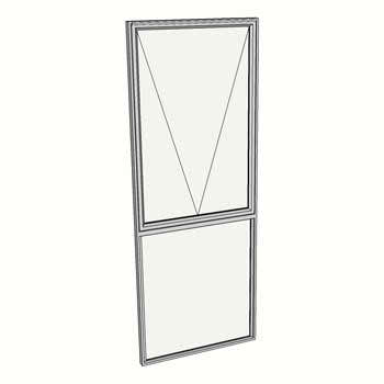 2400 x 910 1 Light Awning Window with Lowlight