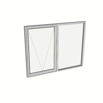 900 x 1210 2 Light Awning Window