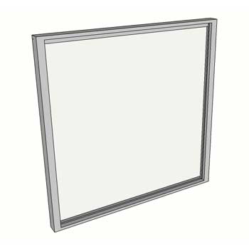 900 x 910 1 Light Fixed Window