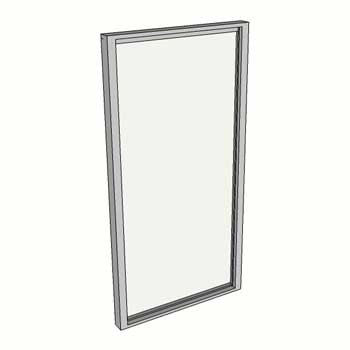 1200 x 600 1 Light Fixed Window