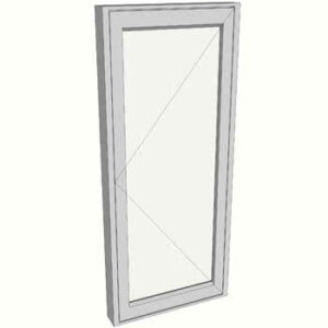 2100 x 904 Single Panel Hinged Door
