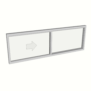 600 x 1810 2 Light Sliding Window