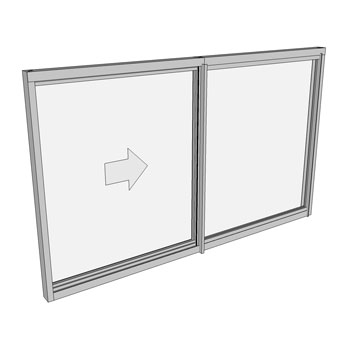 900 x 1510 2 Light Sliding Window