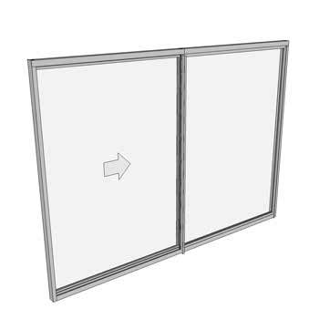 1500 x 2110 2 Light Sliding Window