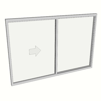1200 x 1810 2 Light Sliding Window